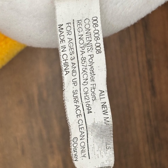 * Disney DONALD DUCK Sega 9" Prize Plush Stuffed Animal Toy * - Picture 2 of 10 - Picture 8 of 10